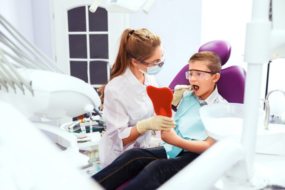 pediatric dentistry near you Child visiting pediatric dentistry nearby